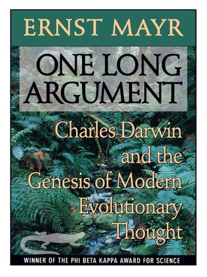 cover image of One Long Argument